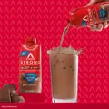 Atkins Strong — Milk Chocolate, 12 shakes — pouring the shake