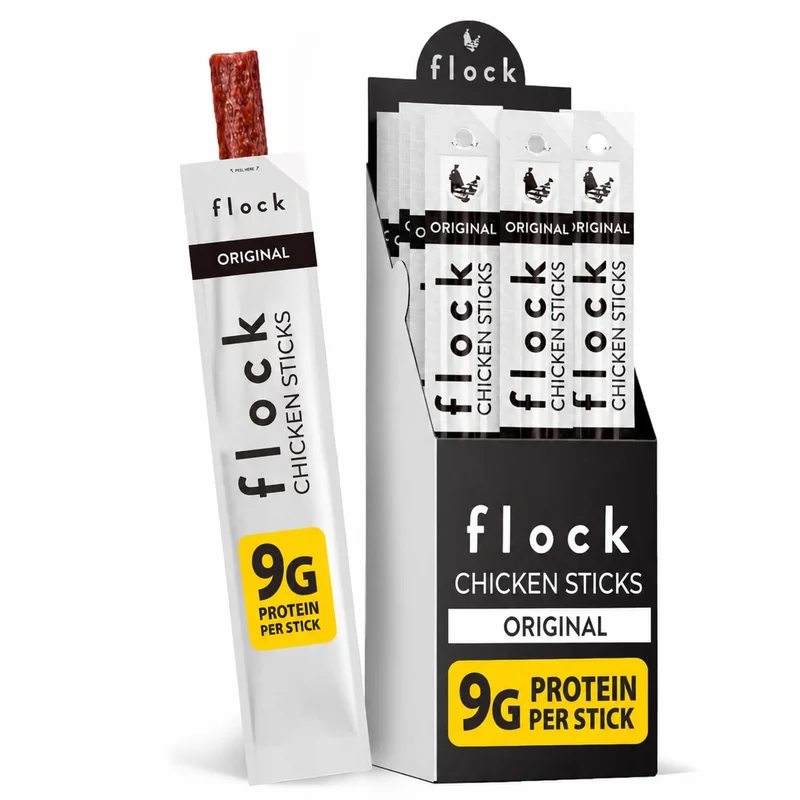 Flock Chicken Meat Sticks — 10 count