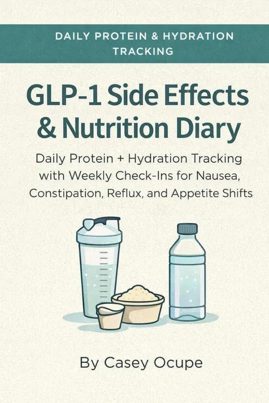 GLP-1 Side Effects & Nutrition Diary