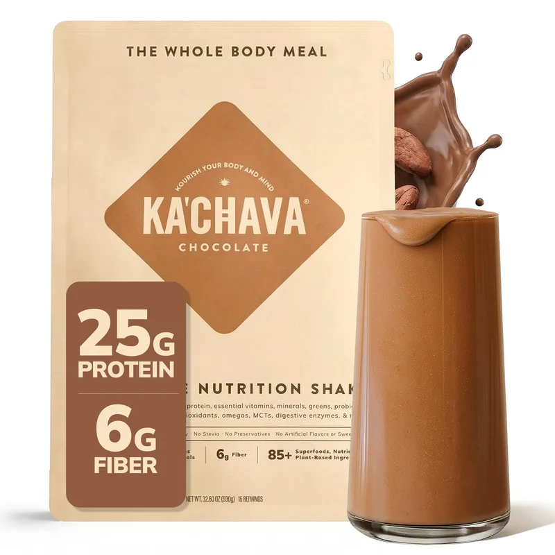Ka’Chava Whole Body Meal Shake — Chocolate, 2 lb