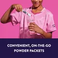 Pedialyte Electrolyte Powder — Variety, 24 count — mixing a packet