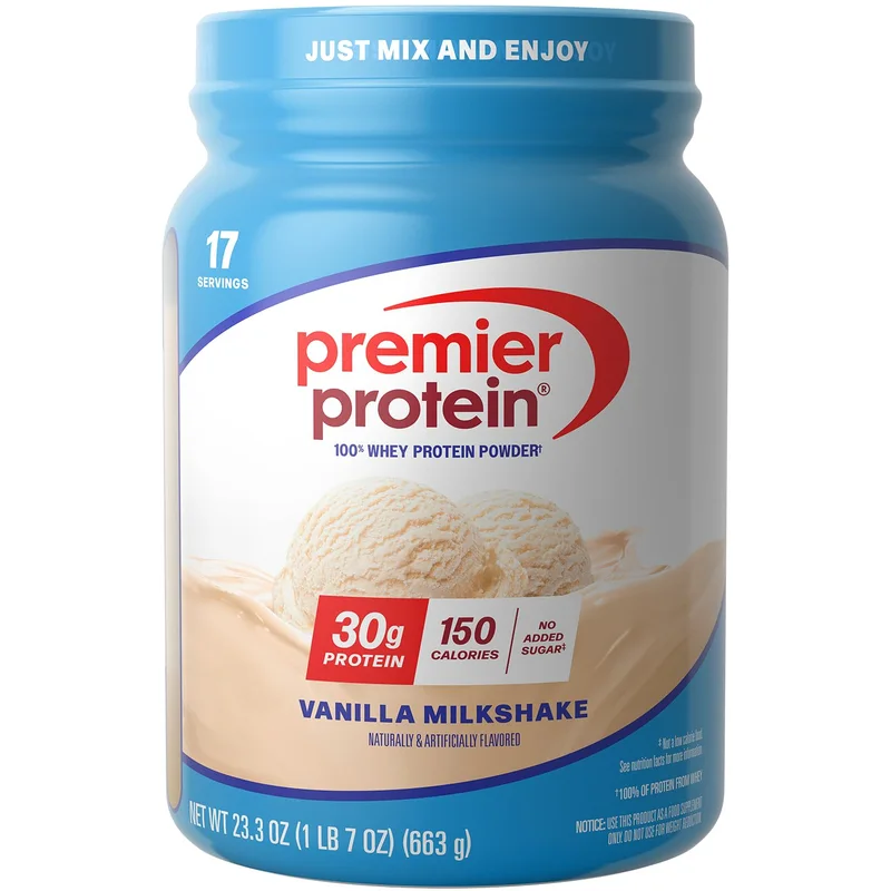 Premier Protein Whey Powder — Vanilla, 17 servings