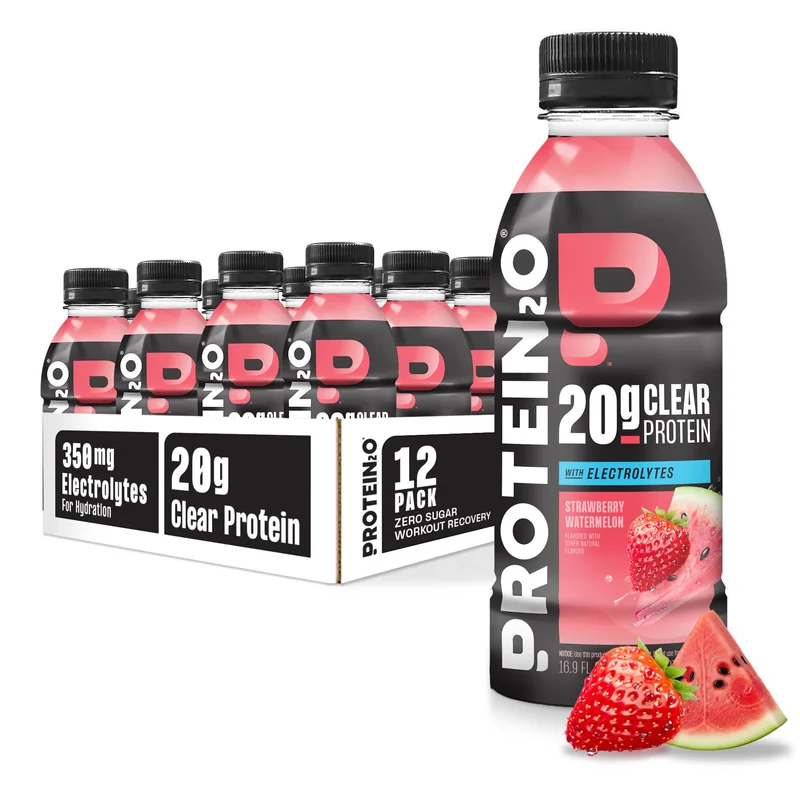 Protein2o — Strawberry Watermelon, 12 × 16.9 fl oz