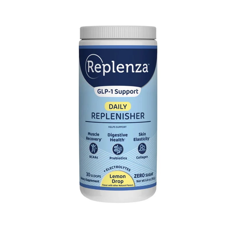 Replenza Daily Replenisher — Lemon, 30 scoops