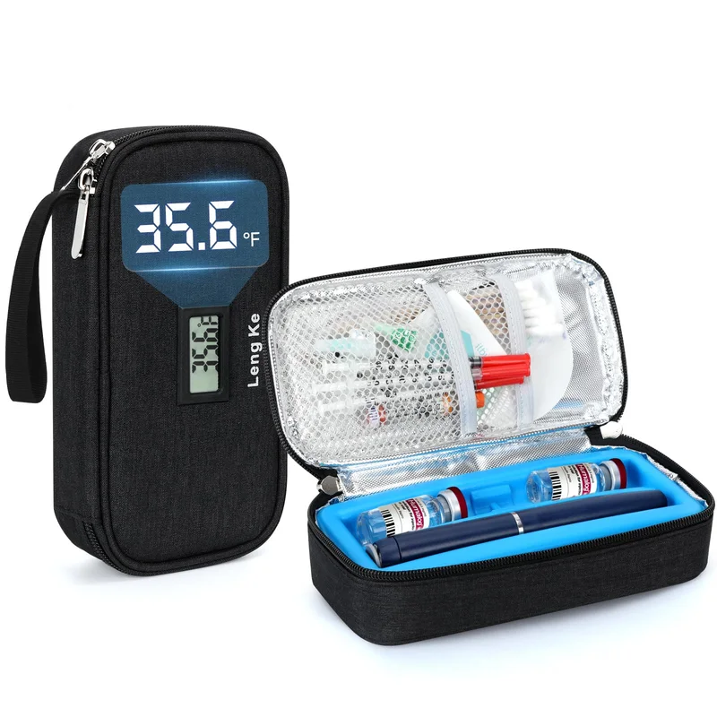 YOUSHARES Cooler Travel Case — temperature display