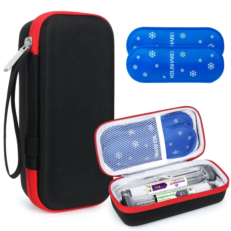 YOUSHARES Hard-Shell GLP-1 Travel Case